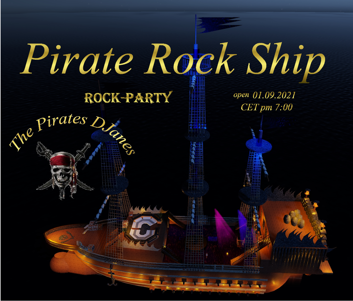 Pirate Rocker Game Rock the Pirate Ship with The Pirate Djanes - Community Calendar ...