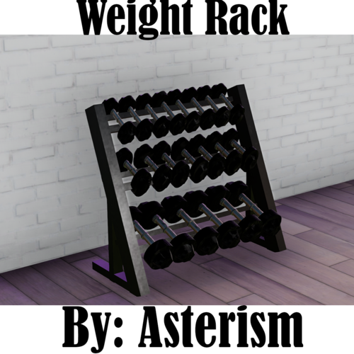 Weight Rack - Indoor Items - Genesis3DX - Your 3DXChat Community