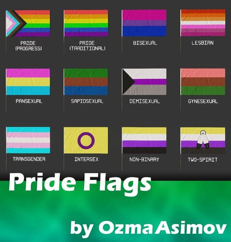 Pride Flags - Artwork, Signs, & Logos - Genesis3DX