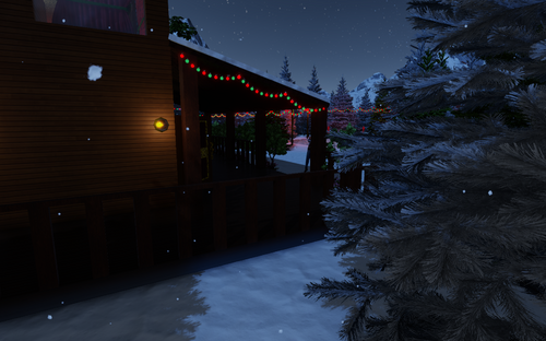 Christmas Cottage - Christmas - Genesis3DX