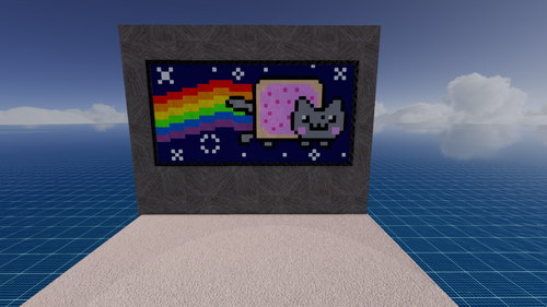 Nyan Cat Painting By TsJenny - Artwork, Signs, & Logos - Genesis3DX ...