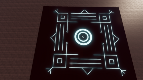 Drawing on the dance floor, runes ABUNDANCE - CLUBS/ PUBS/ BARS Objects ...