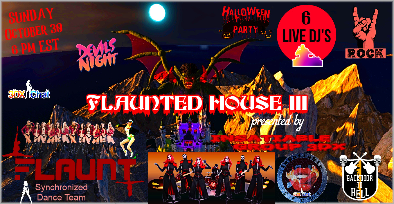 👻The FLAUNTED House 3 : Dracula's Castle🦇~ by Insatiable🎃 10/30/22 ...