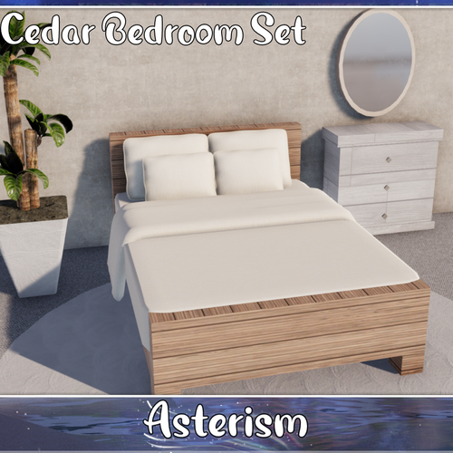 Cedar Bedroom Set - AsterismBuilds - Genesis3DX