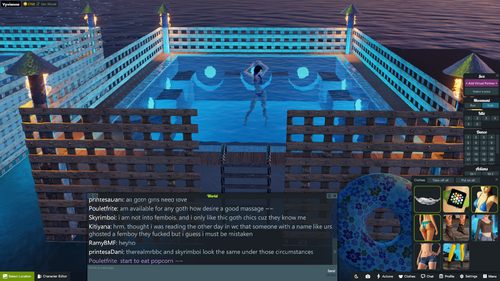 Blue Pool - Outdoor Items - Genesis3DX - Your 3DXChat Community
