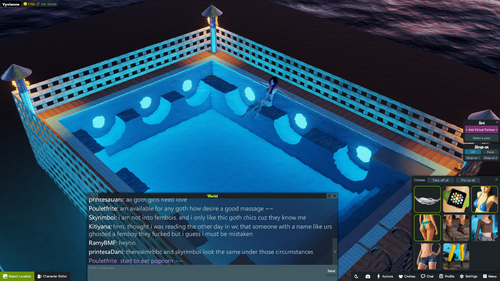 Blue Pool - Outdoor Items - Genesis3DX - Your 3DXChat Community