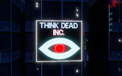 Dystopian Logo Design - Think Dead Inc. - Artwork, Signs, & Logos ...