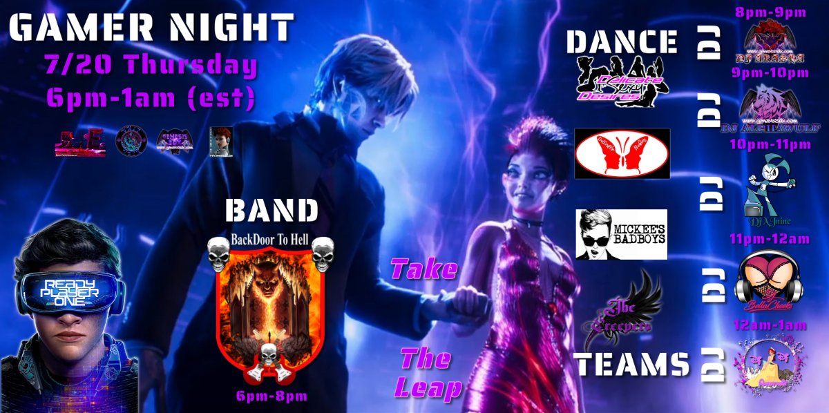 READY PLAYER ONE GAMER NIGHT - Genesis3DX Supporters - Genesis3DX ...