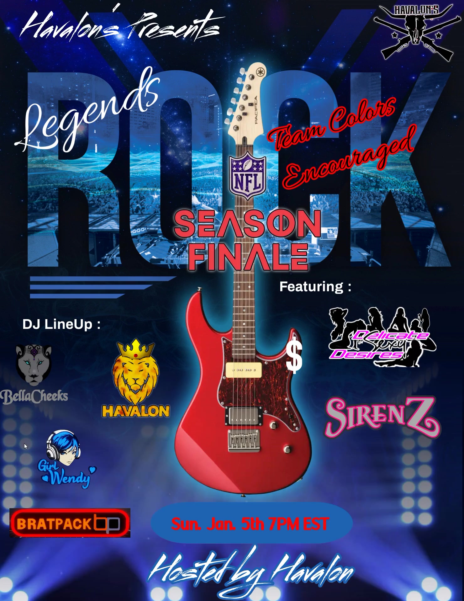 Legends -ROCK - Community Calendar - Genesis3DX