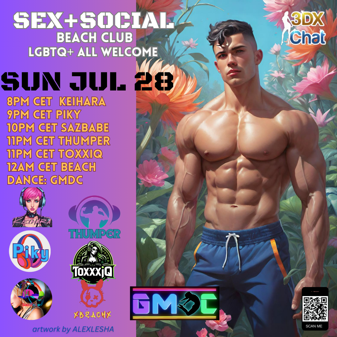 SEX+SOCIAL BEACH PARTY - Community Calendar - Genesis3DX